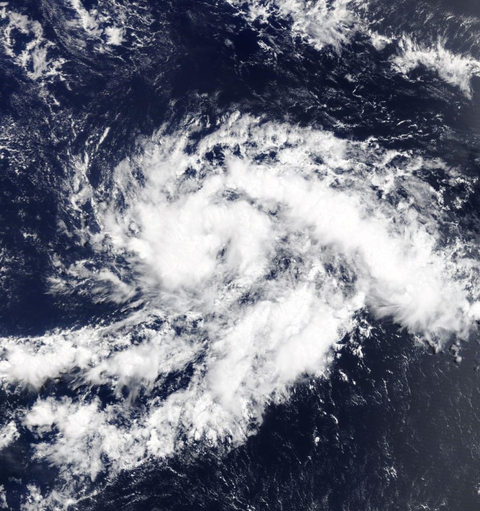 Tropical Depression Seven forms over the central tropical Atlantic ...