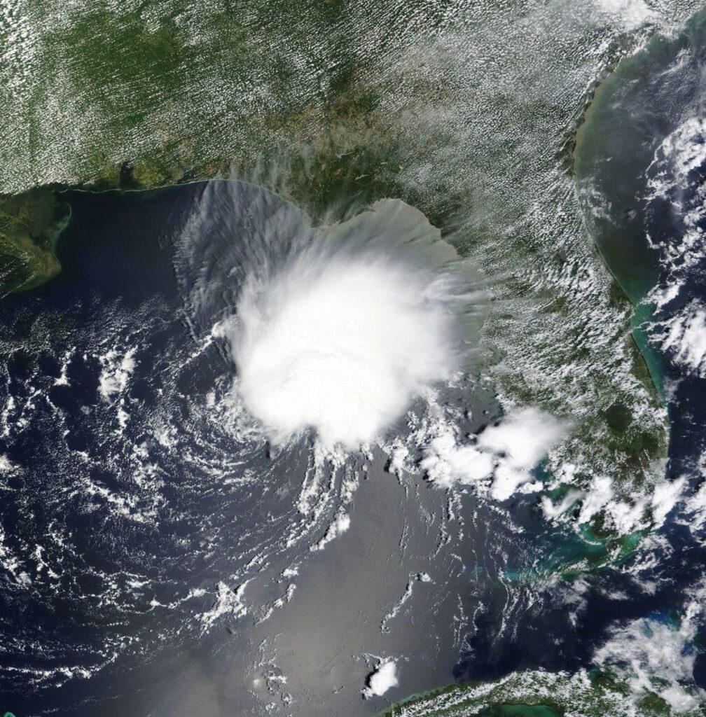 Tropical Storm Arlene forms over the northeastern Gulf of Mexico ...